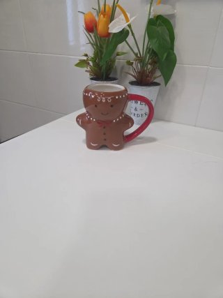 Jarrita muñeco de jengibre. Ideal Navidad.