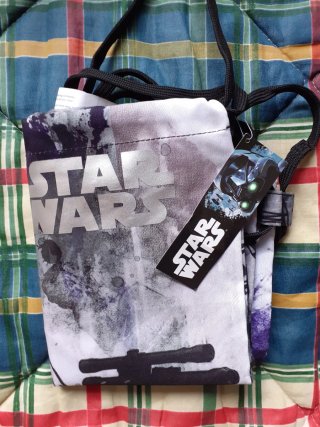 Mochila tipo saco con diseño de Star Wars. Ideal p