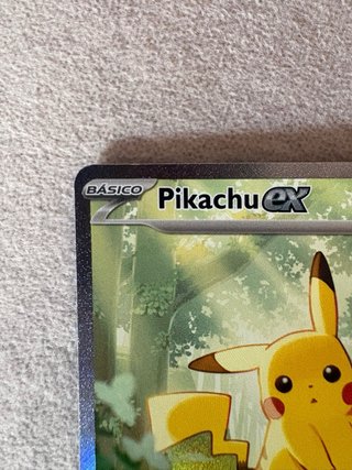 Carta Pokémon Pikachu EX Héroes Ascendentes