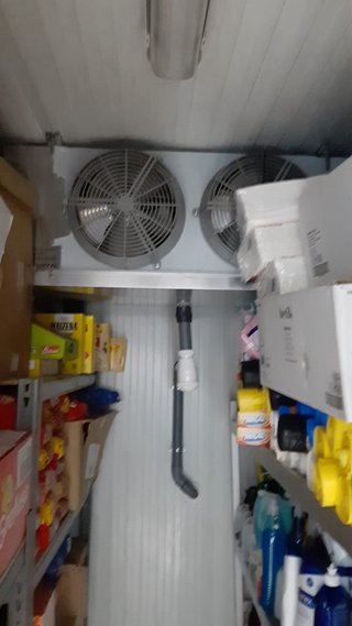 Cámara frigorífica industrial