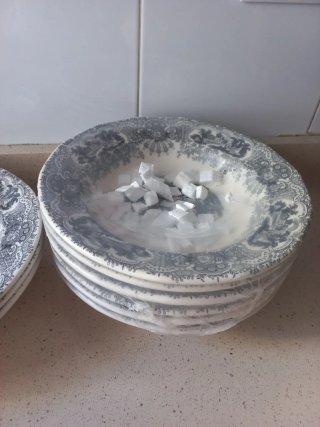 4 Platos Hondos La Cartuja de Sevilla