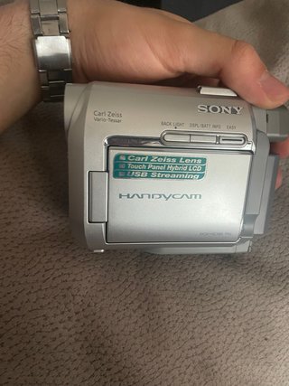Cámara Sony Plata/Gris