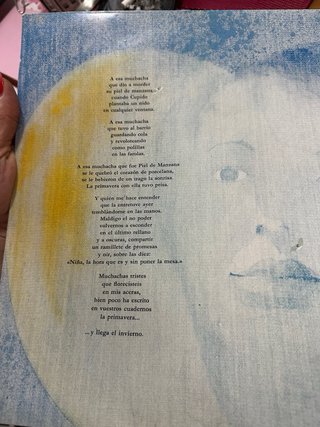Vinilo Joan Manuel Serrat ...para piel de manzana