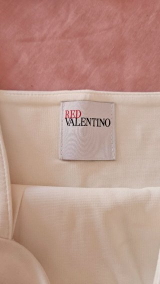 Top Red Valentino Blanco Encaje