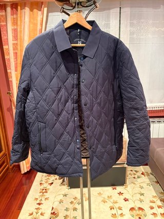 Chaqueta Acolchada Azul Talla XL