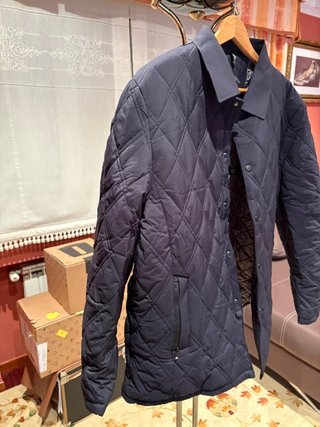 Chaqueta Acolchada Azul Talla XL