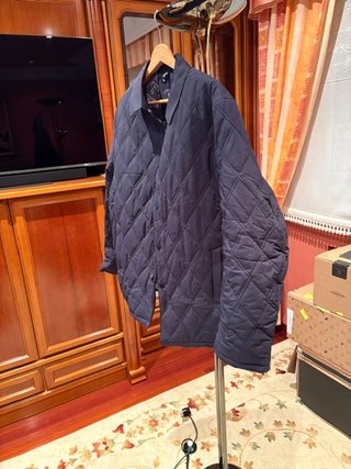 Chaqueta Acolchada Azul Talla XL