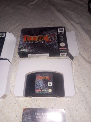 Turok 1 y 2 Nintendo 64 PAL