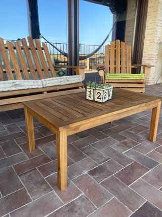 Conjunto Muebles Jardín Adirondack 4 Piezas