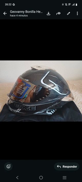 Casco Edge Talla S Certificado Nuevo