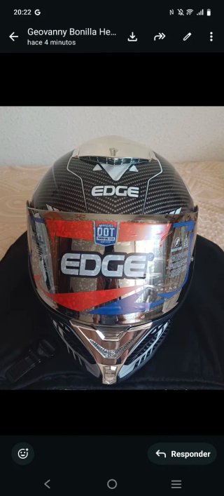 Casco Edge Talla S Certificado Nuevo