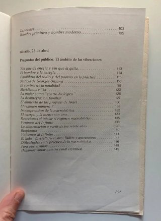 Seminario Macrobiótica Barcelona 1977 Michio Kushi