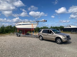 Transporte de barcos por carretera,