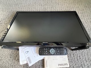 Televisor Philips Full HD Negro 22 pulgadas