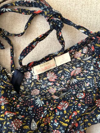 Mono Bershka estampado floral