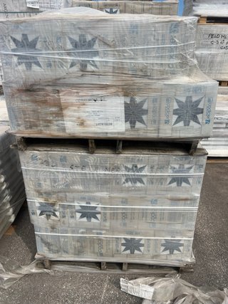 Azulejo porcelánico 25x25 cm diseño estrella