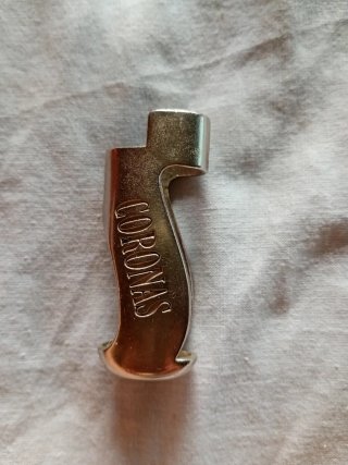 Funda mechero metálica vintage Coronas