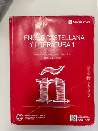 Lengua castellana y literatura 1 Bachillerato