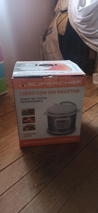 Robot de Cocina Superchef con 200 Recetas