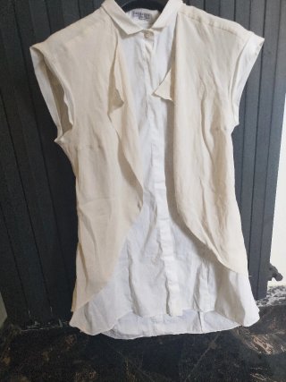 Brunello Cucinelli camicia gilet cotone e seta