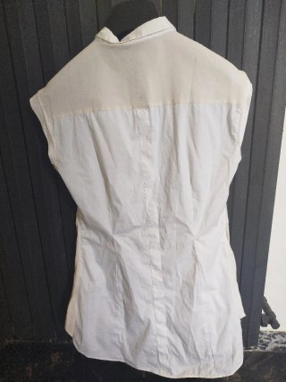 Brunello Cucinelli camicia gilet cotone e seta
