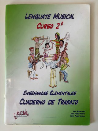 Cuaderno Lenguaje Musical 2º Curso