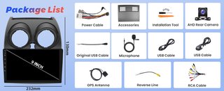 Radio Coche Nissan Qashqai J10 2006-2016