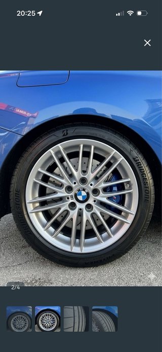 Llantas BMW 17" 5x120 + Neumáticos 85%