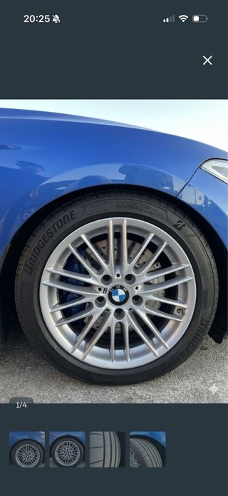Llantas BMW 17" 5x120 + Neumáticos 85%