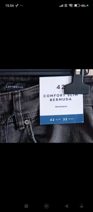 Bermudas vaqueras hombre Talla 42