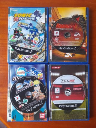 Lote 4 Juegos PlayStation 2