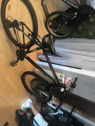 Bicicleta Amarilla Nueva