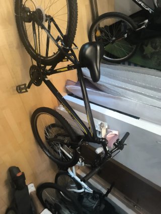 Bicicleta Amarilla Nueva
