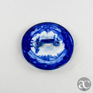 Caixa redonda porcelana China período República