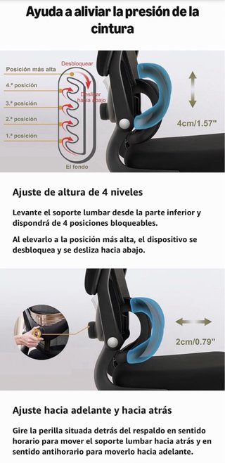 Silla Ergonomica Transpirable TONFARY