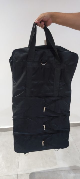 Maleta Plegable Extensible con Ruedas