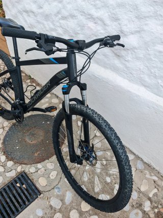 Bicicleta Rockrider ST 520 Negra