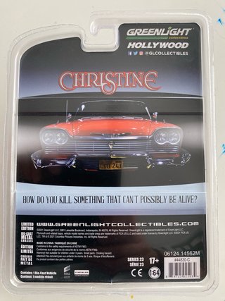 Coche miniatura Christine 1958 Plymouth Fury
