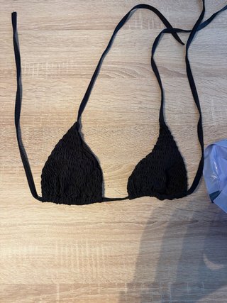 Parte de arriba bikini negro