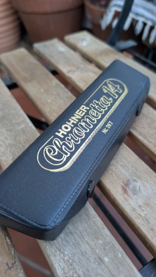 Armónica Hohner Chrometta 14