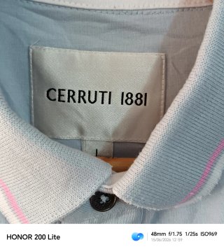Polo Cerruti 1881 Azul Claro