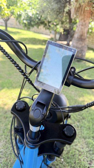 Triciclo Eléctrico Carga 750W Azul
