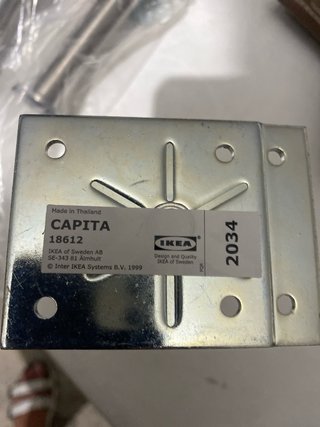 Patas Muebles Ikea Capita Acero Inox