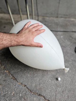 Lámpara Globo Yves Christin XXL