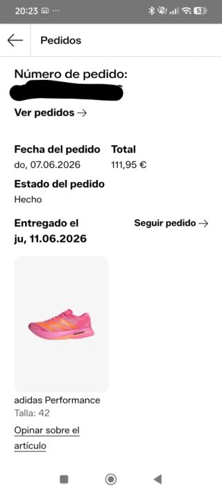 Adidas Adizero Boston 13 Talla 42 Hombre