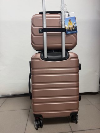 Maleta cabina extensible y neceser nueva