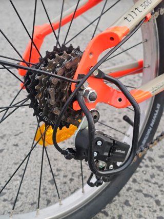 Bicicleta plegable Btwin Tilt 500 Naranja
