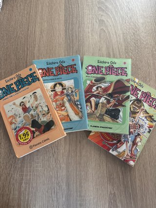 One Piece 1, 2, 3 y 108