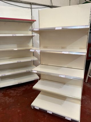 Estanterías metálicas para tienda/almacén