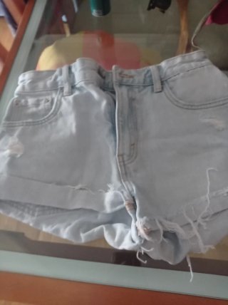 Shorts vaqueros niña